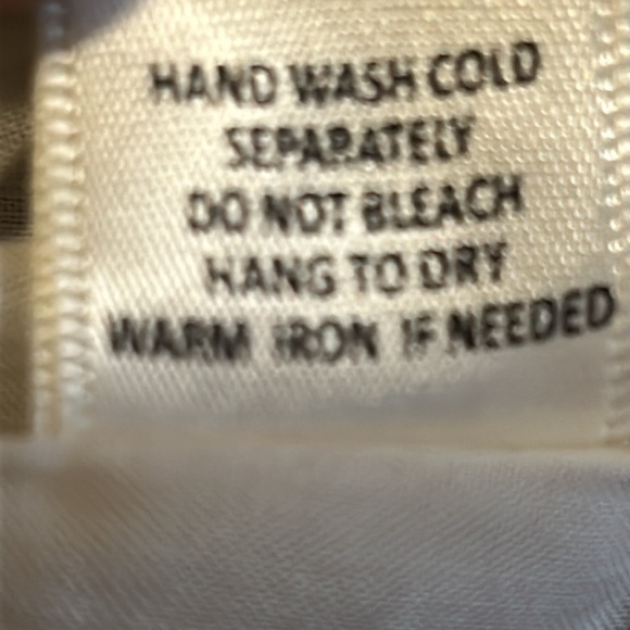 Skies are Blue Shift Dress Printed Halter Split-Neck cream black Border size M - Picture 15 of 15